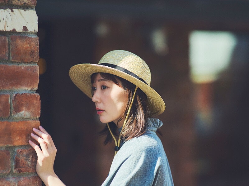 田中帽子店 Roger（ロジャー）麦わら つば広丸型ハット