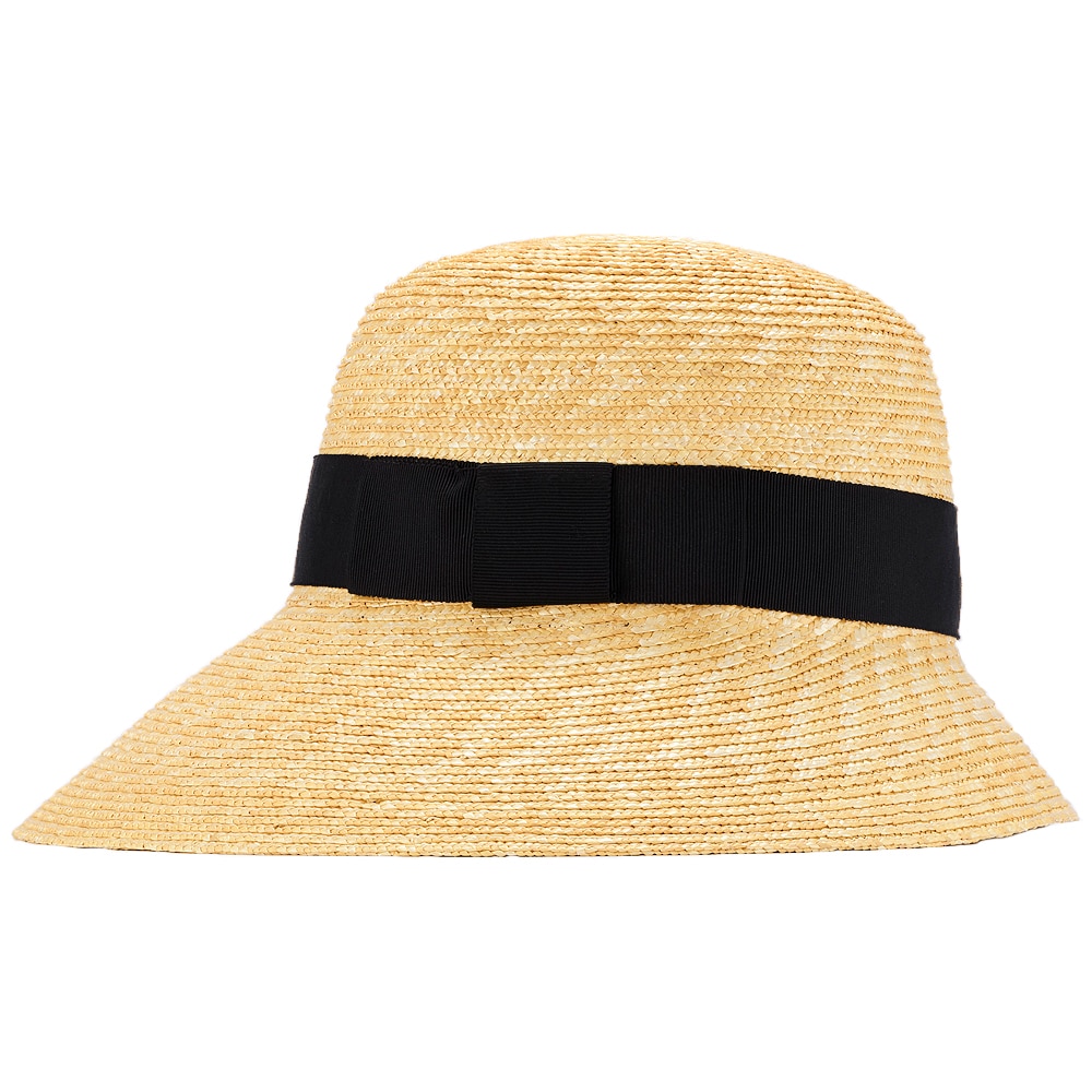 田中帽子店 Stella（ステラ）麦わら 麦わら つば長 女優帽