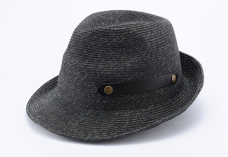 田中帽子店 Dion（ディオン）麻調ブレード・中折れハット