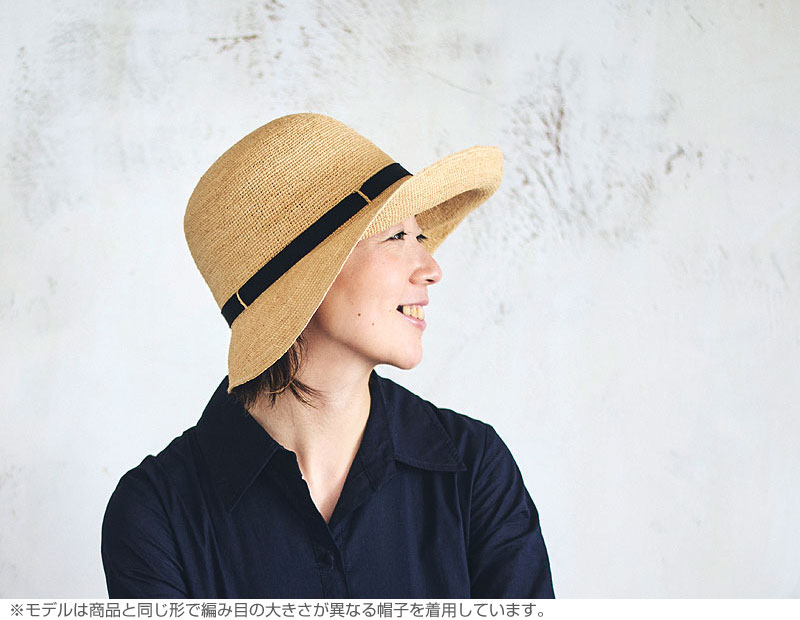 田中帽子店 Chloe2（クロエ2）ラフィア 女優帽