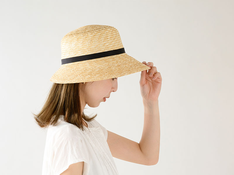 田中帽子店 Franka（フランカ）麦わら女優帽