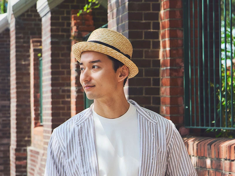 田中帽子店 Nicole（ニコル）麦わらセーラーハット