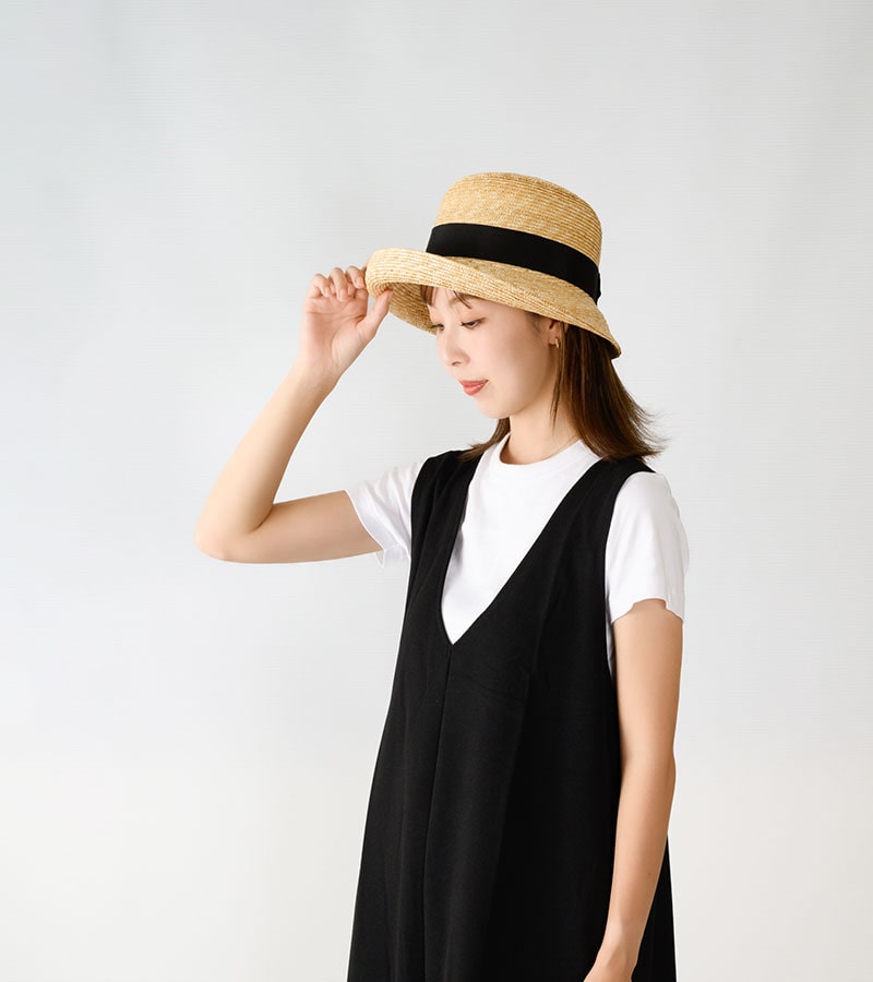 田中帽子店 Blair（ベルニ）麦わら ブルトン