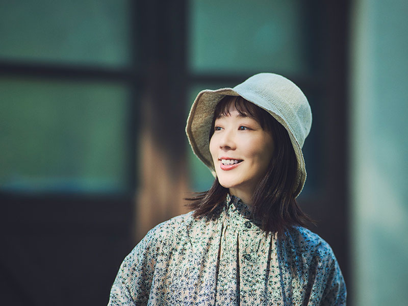 YOKOI BERET HIMARI(ヒマリ) たためる麻混クロッシェ