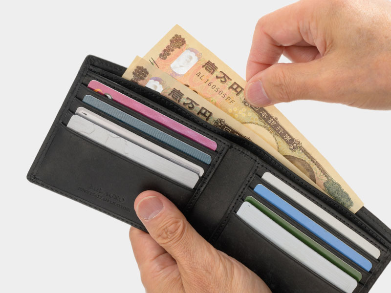 MILAGRO・イタリアンエイジングレザー・札入れ