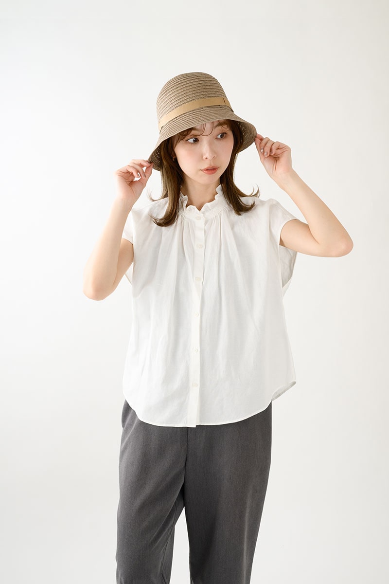 岡本帽子 マニラ麻・クロッシェ