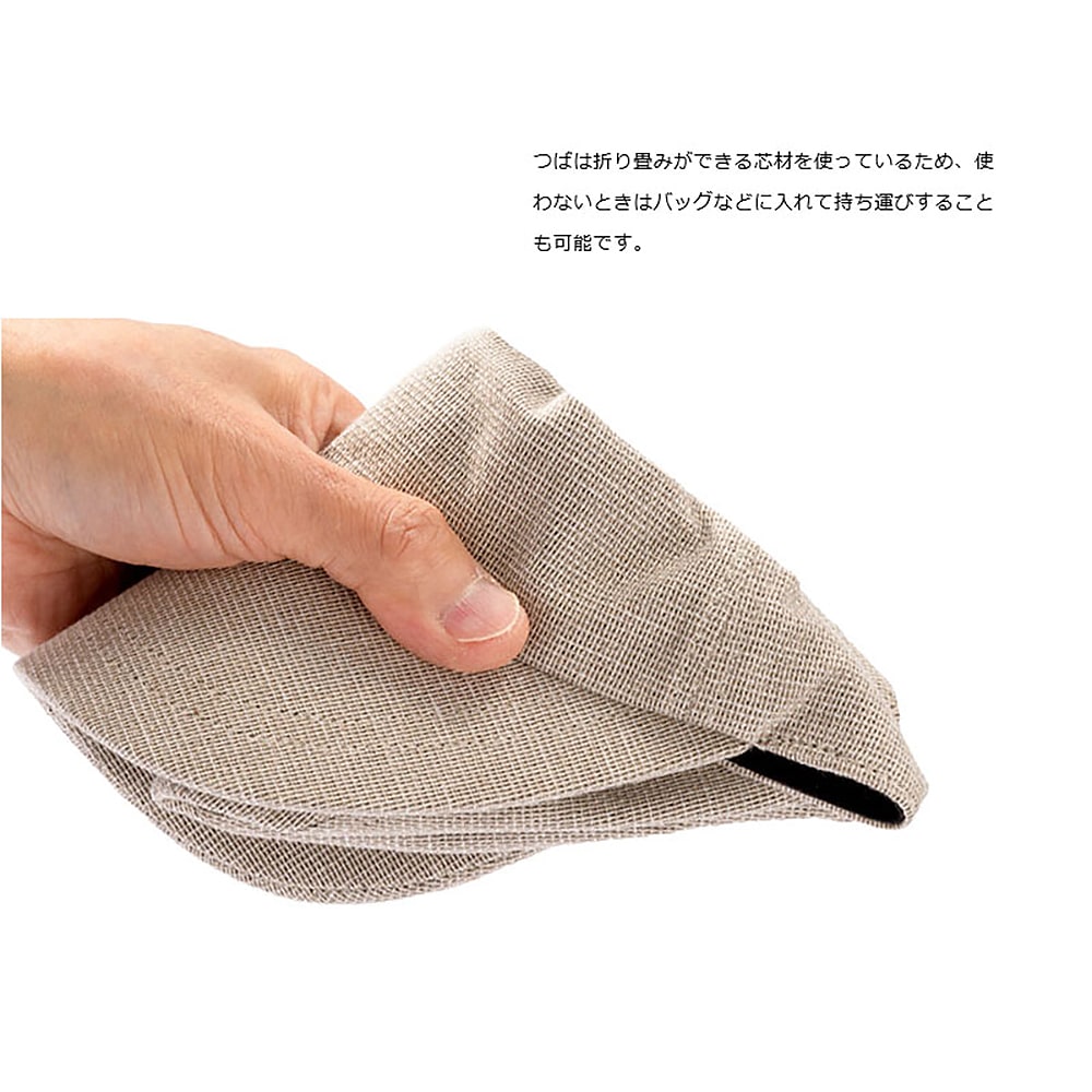 ORIHARA STYLE 栃尾織・コットンリネンキャップ