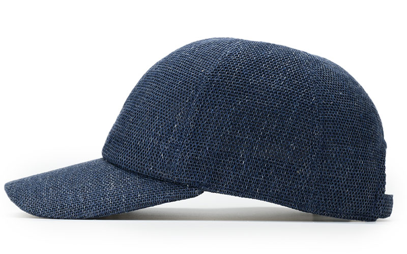 ORIHARA STYLE 尾州からみ織り・麻キャップ