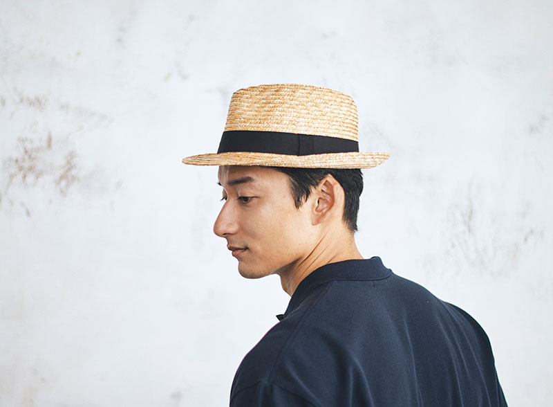 田中帽子店 Noah(ノア)麦わら 中折れハット