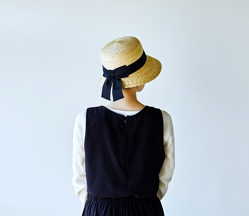 田中帽子店 Anne（アンヌ）麦わら 女優帽