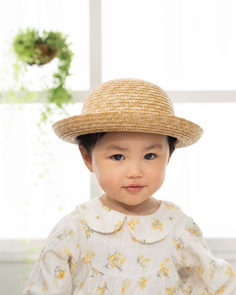 田中帽子店 Louna（ルナ）麦わら セーラー帽子