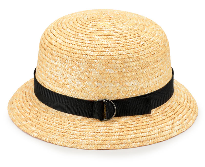 田中帽子店 Manon（マノン）麦わら クロッシェ