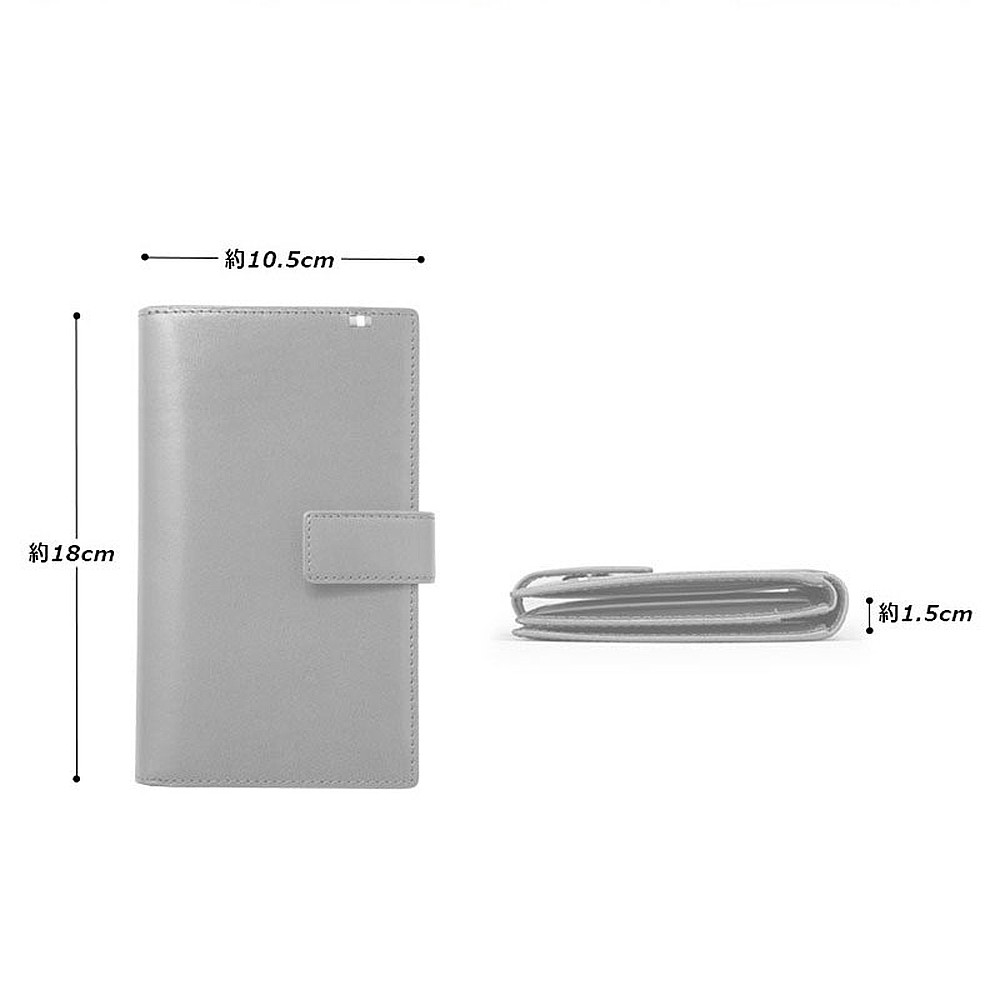 MILAGRO・イタリアンレザー・カード30枚長財布