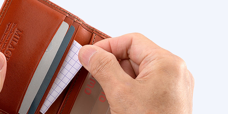 MILAGRO イタリアンレザー・パス&カードケース