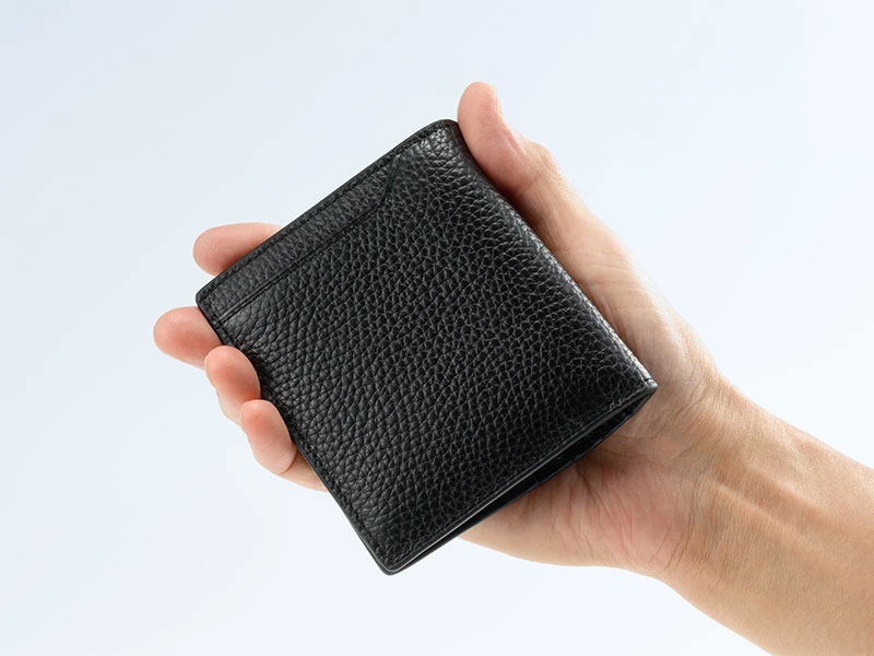 MILAGRO piatto イタリアンシュリンクレザー・薄型コンパクト財布