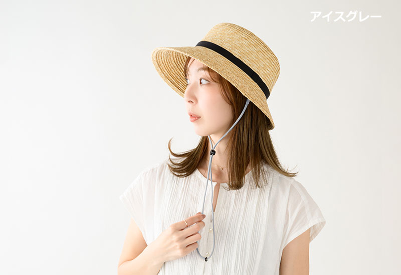 フック付き・帽子ストラップ