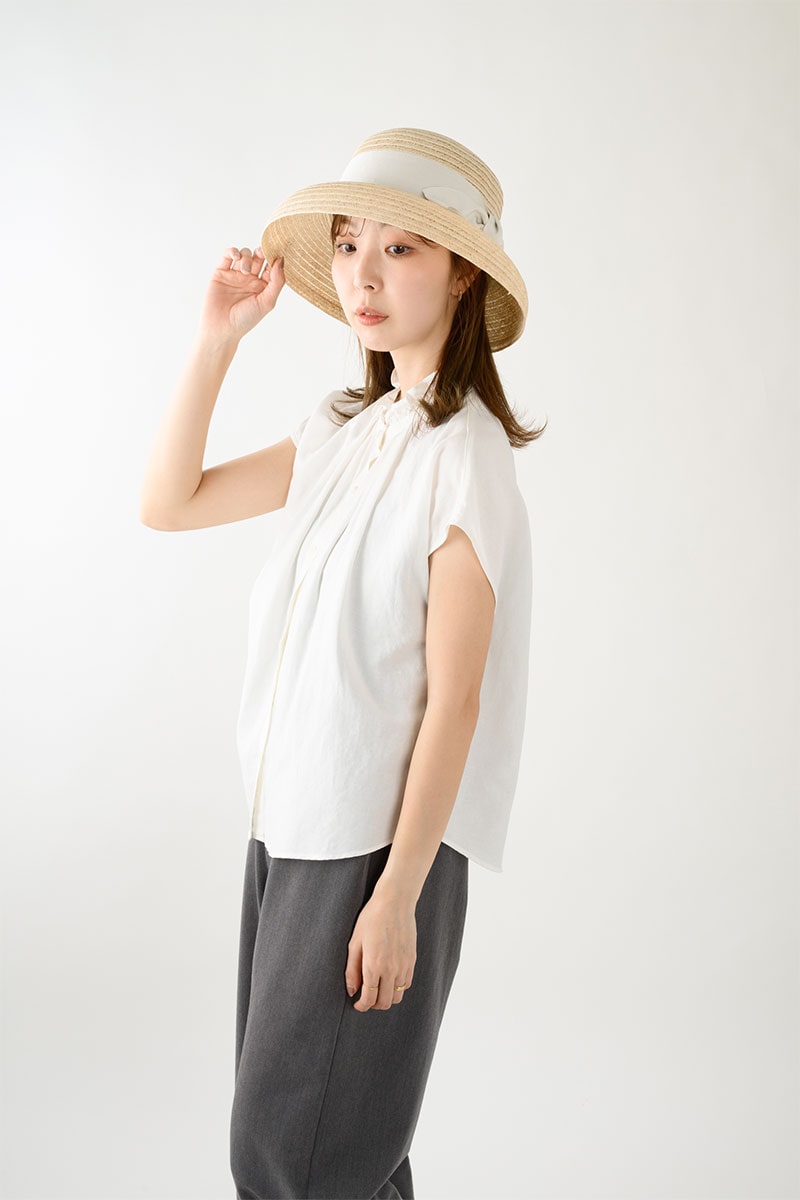 岡本帽子 マニラ麻カサブランカ