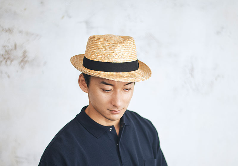 田中帽子店 Noah(ノア)麦わら 中折れハット