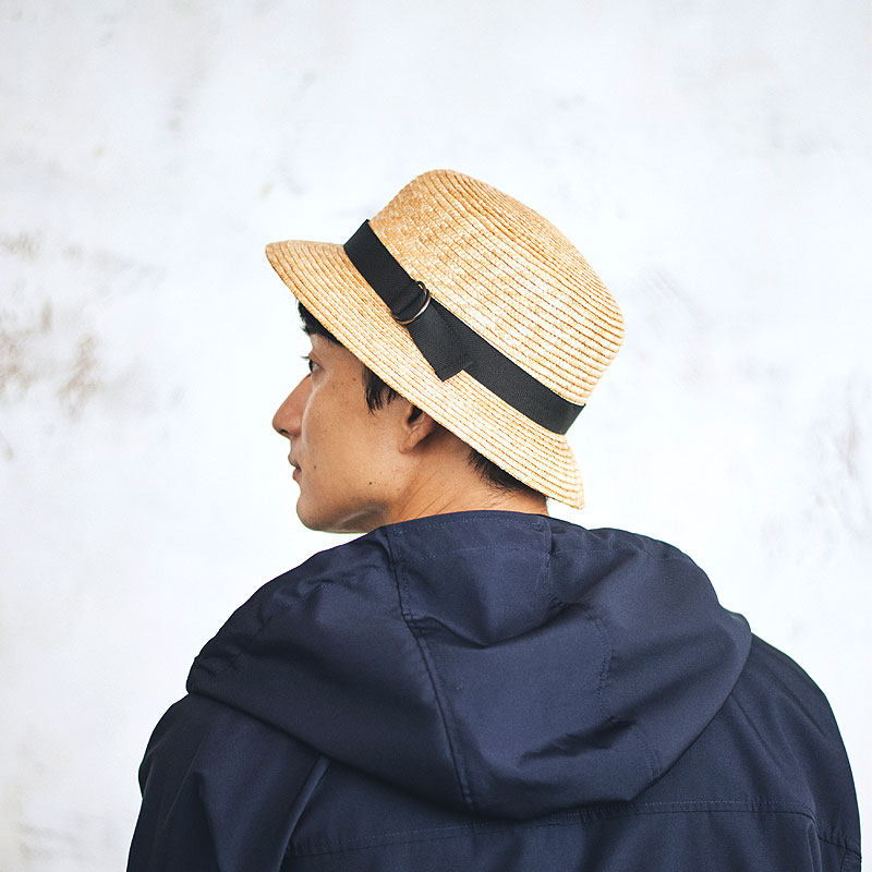 田中帽子店 Manon（マノン）麦わら クロッシェ