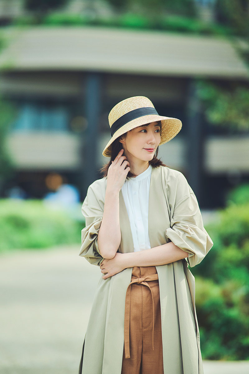 田中帽子店 Olivia（オリビア）麦わら 女優帽