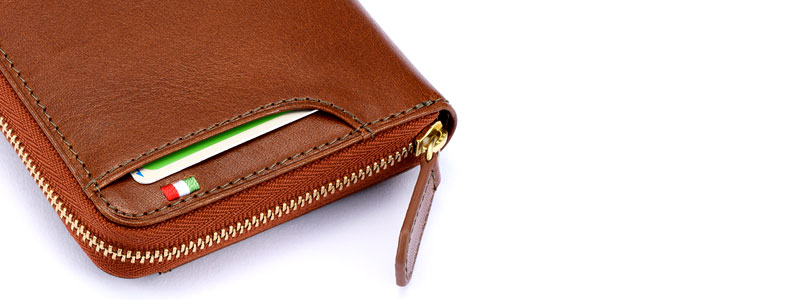 MILAGRO・イタリアンレザー スマート ギャルソンウォレット