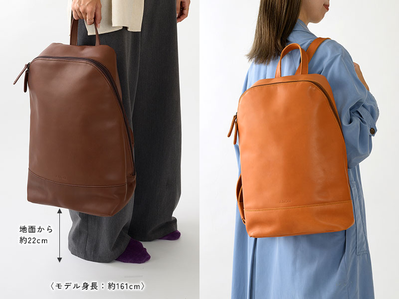 ANON ナチュラルレザー・バックパック